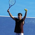 Jaume Munar, tras ganar a Taylor Fritz.