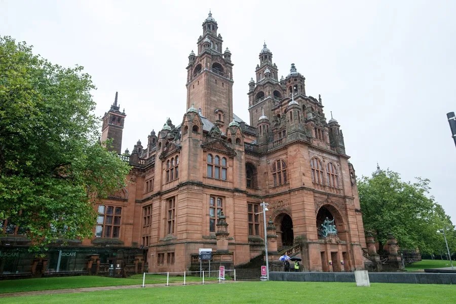 Vista del museo Kelvingrove.