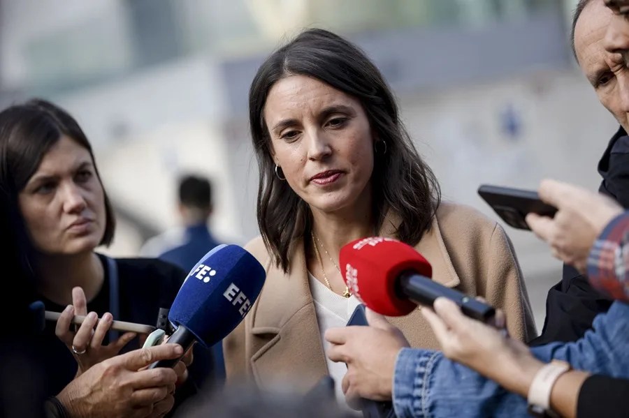 La eurodiputada de Podemos Irene Montero.