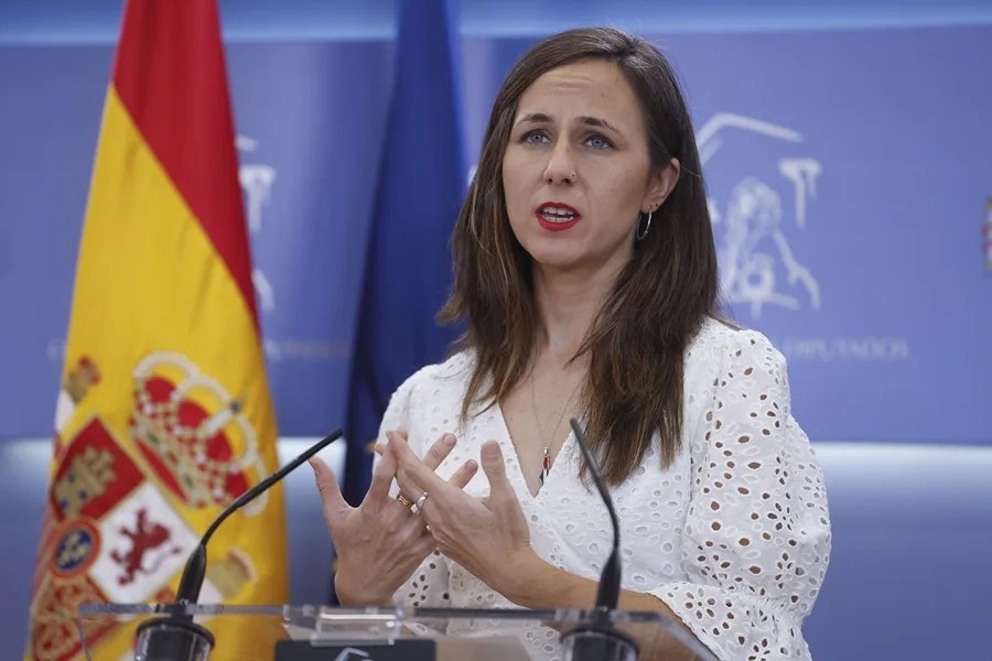 Ione Belarra, portavoz de Podemos