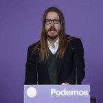 El secretario de organización y coportavoz estatal de Podemos, Pablo Fernández