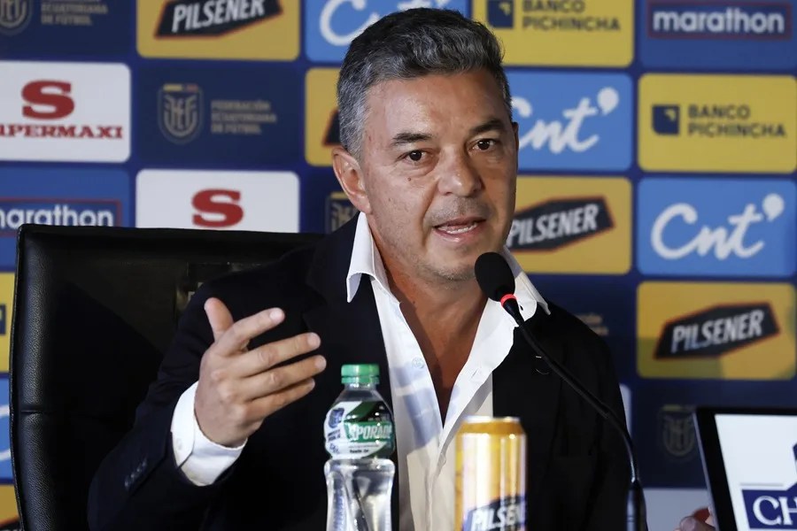 El estreno de Gallardo con Ecuador: tres partidos sin triunfo, pero con buenas sensaciones
