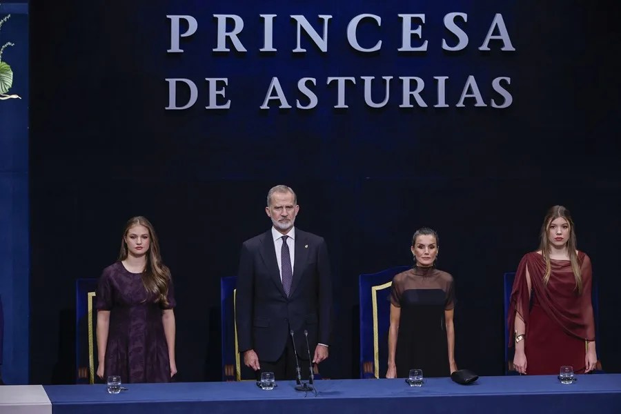 Ceremonia de entrega de los Premios Princesa de Asturias, la pasada edición.