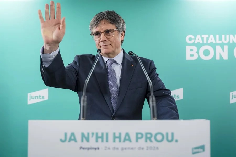 Puigdemont regreso