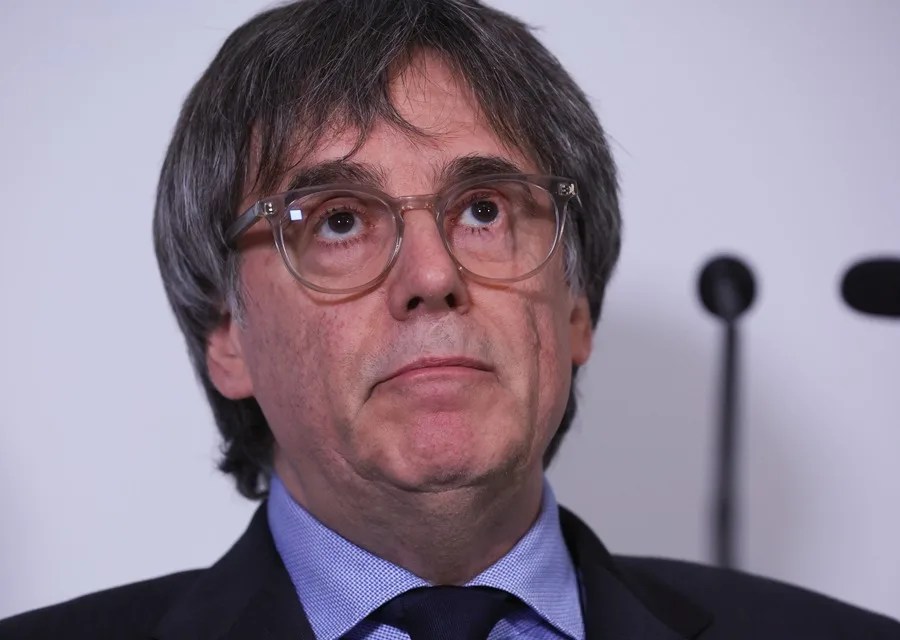 El expresidente de la Generalitat de Cataluña Carles Puigdemont.