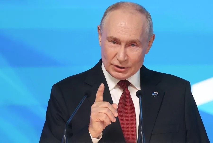 El presidente de Rusia, Vladímir Putin.