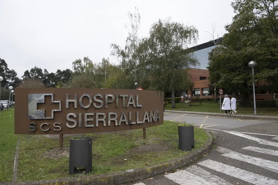Vista del Hospital Sierrallana
