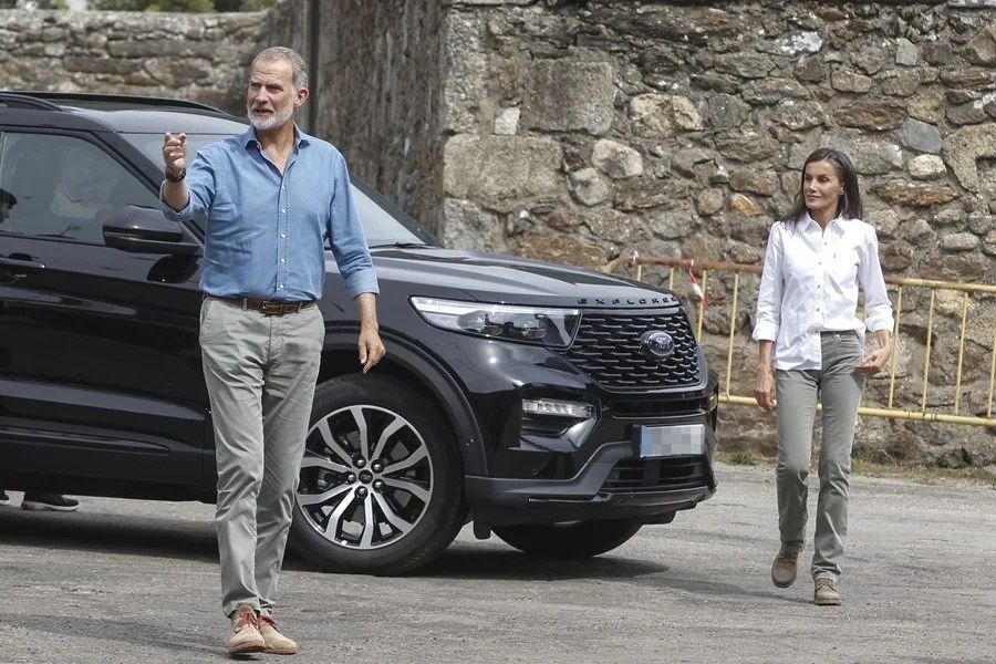 Los reyes Felipe VI y Letizia