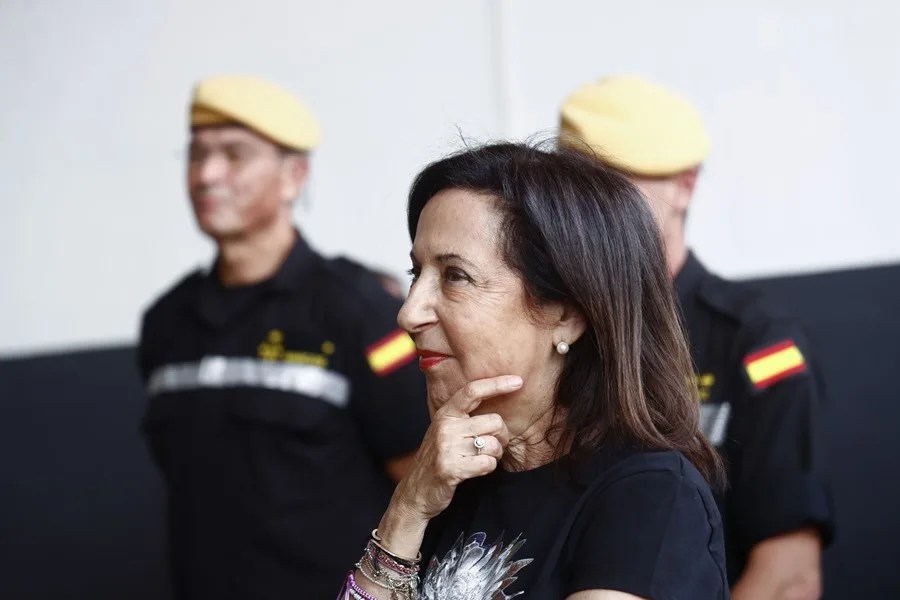 La ministra de Defensa, Margarita Robles
