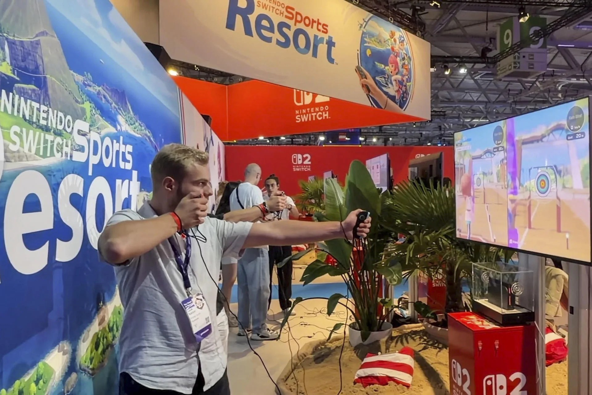 Nintendo recognizes the importance of family-oriented and sports simulation games. EFE/Javier Picazo