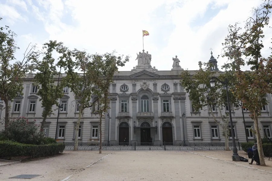 Fachada del Tribunal Supremo