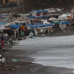 Estado en el que se encuentra la playa del Trampolín