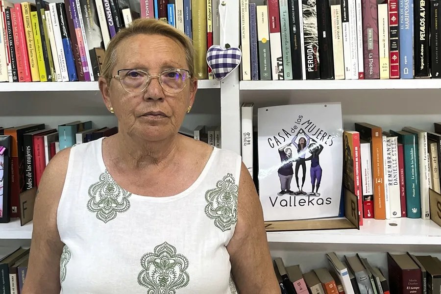 Carmen Díaz, presidenta de la Casa de las Mujeres de Vallekas