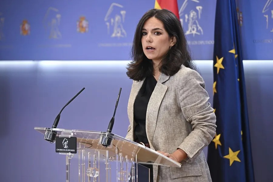 La portavoz de VOX en el Congreso, Pepa Millán