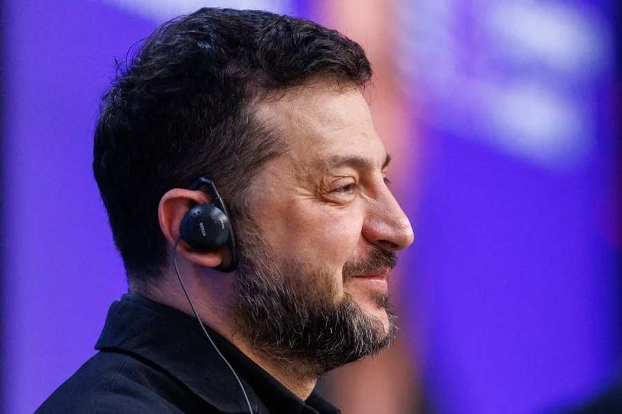 El presidente ucraniano, Volodímir Zelenski,