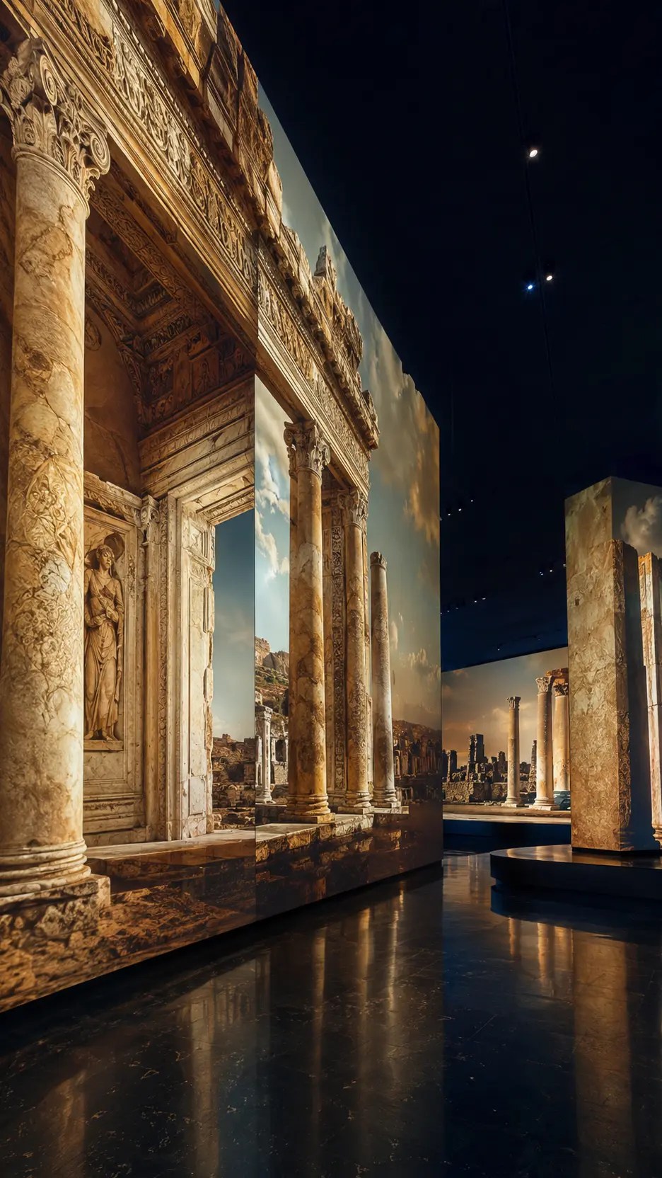 Efes Deneyim Müzesi sürükleyici sergi alanı