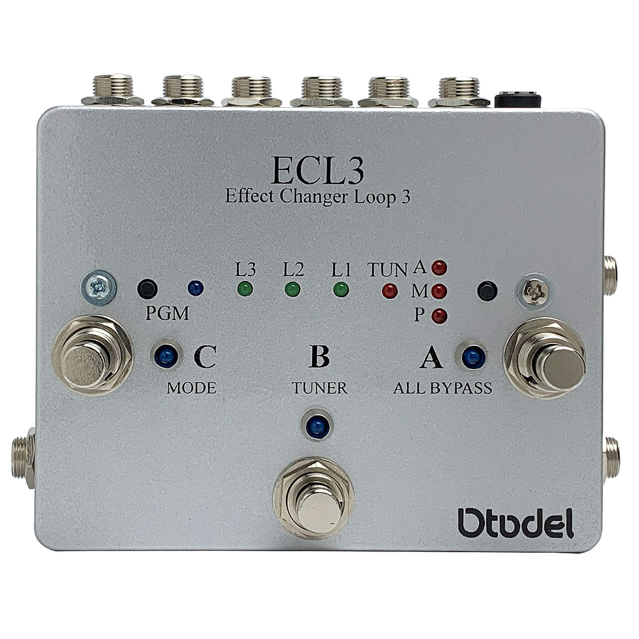 Otodel オトデル  Effect Changer Loop 3 ECL3【3chプログラマブルスイッチャー】 | エフェクター専門サイト  EFFECTOR COLLECTION BOX