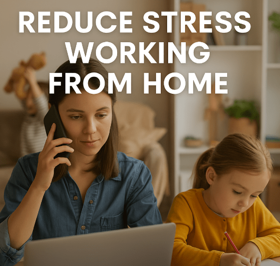 How To Reduce Stress When Working From Home WIth Kids