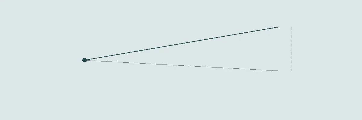 Deux lignes qui divergent illustrant le décalage entre l'évolution d'une marque et sa communication.