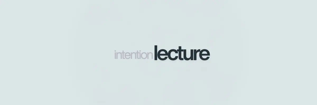 Visuel éditorial minimaliste « intention / lecture » illustrant la perception de marque, la compréhension des messages et l’écart entre intention de communication et lecture réelle.