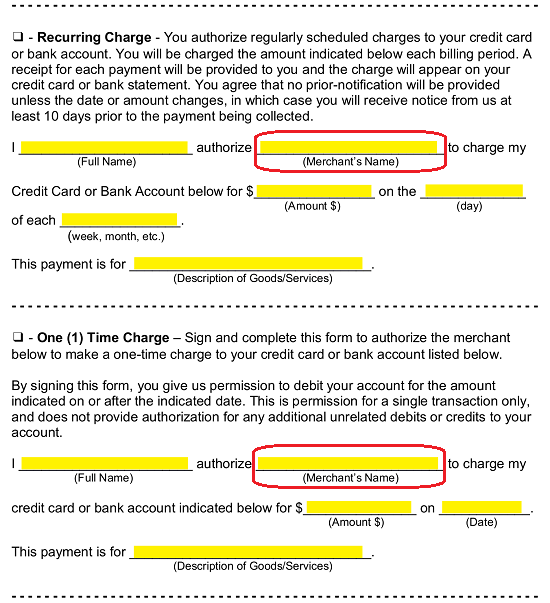 Start a free trial now to save yourself time and money! Free Credit Card Ach Authorization Forms Pdf Word Eforms