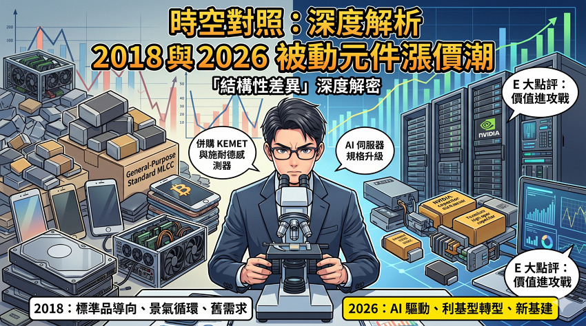 國巨法說會釋出最強指引：毛利率挑戰 38.6%，揭開 AI 伺服器帶動高階 MLCC 結構性毛利增長的真相。