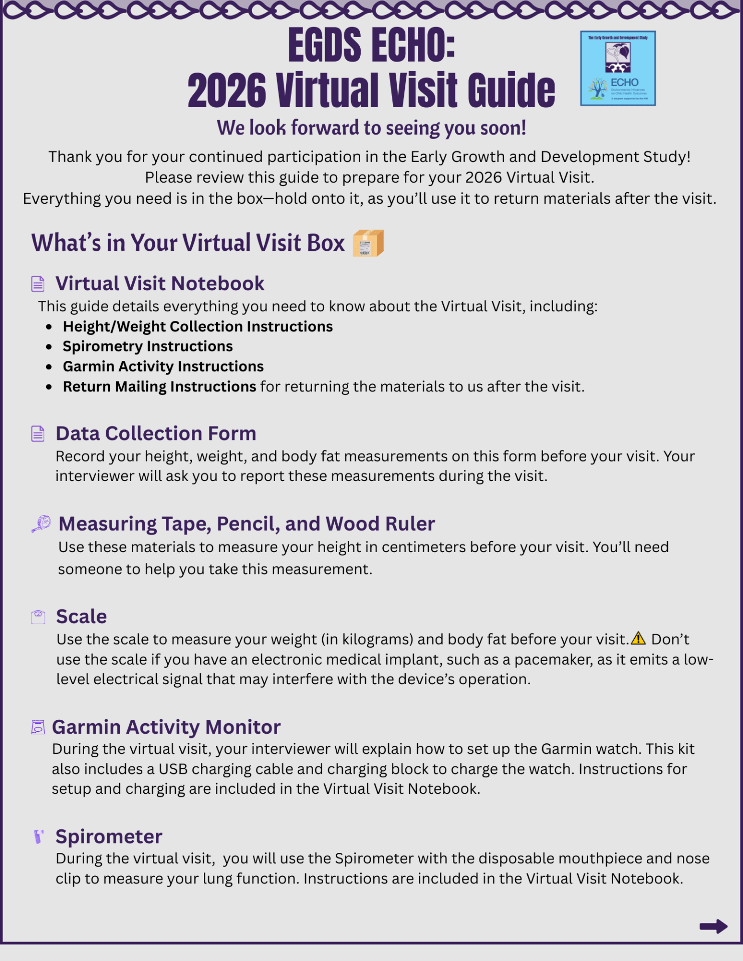 2026 Young Adult Virtual Visit Overview Early Growth And Development 2026 YA VV GUIDE1.