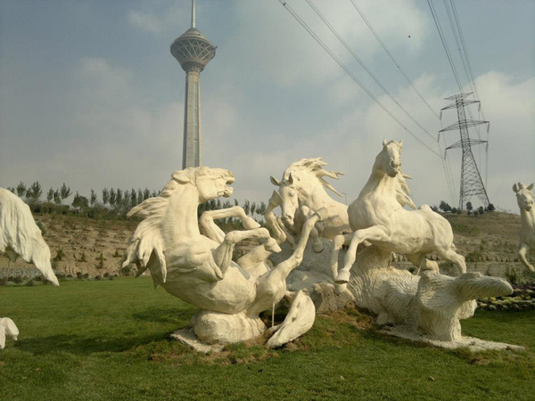 Masood Rangrazan, sculpture