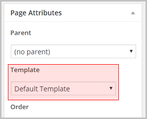 Page templates not showing under page attributes. Blank Web Page Template in Wordpress - How to Make It?