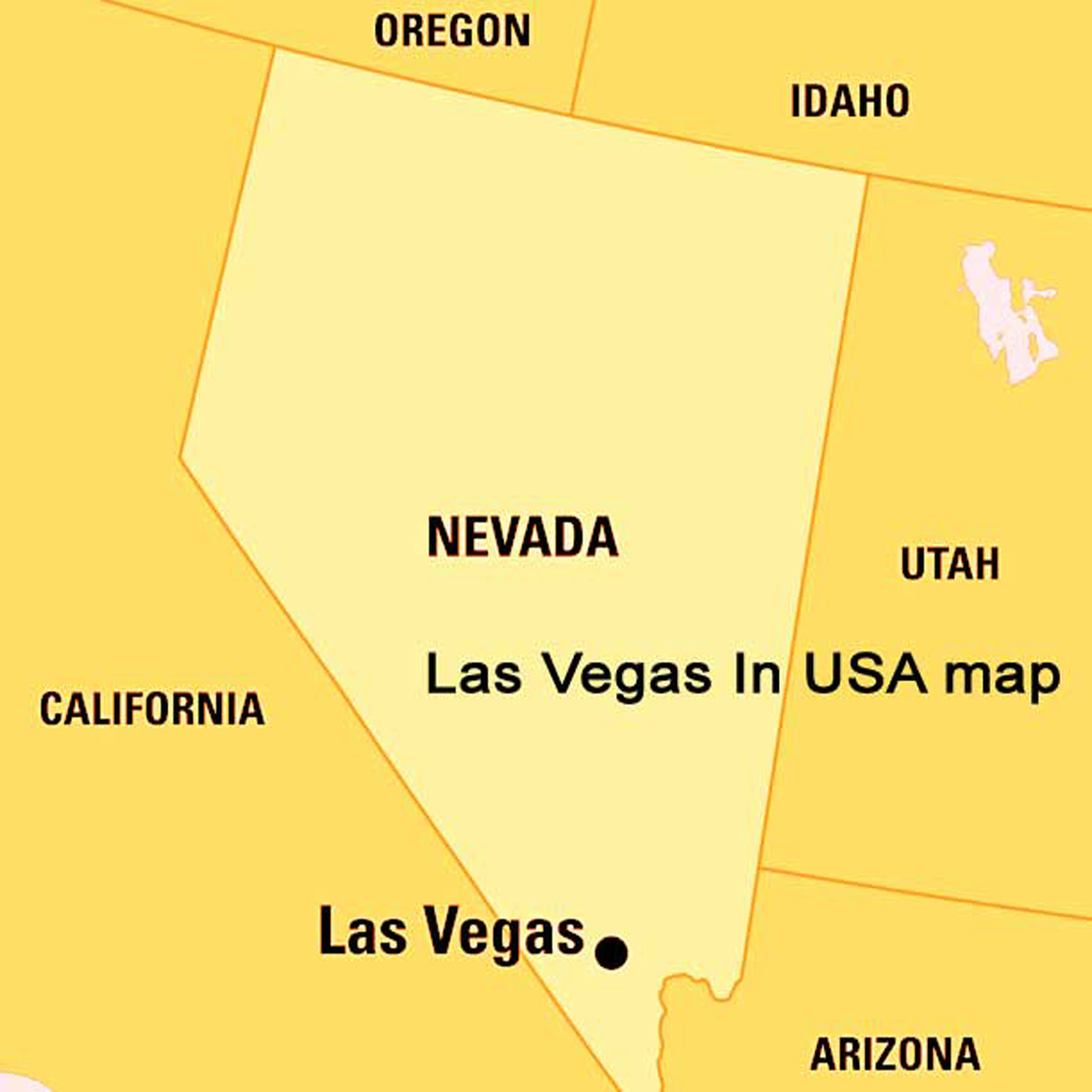 Nevada Mapa Nevada Map Map Of Las Vegas Nevada Vegas Nevada Map Las Vegas In USA Map 