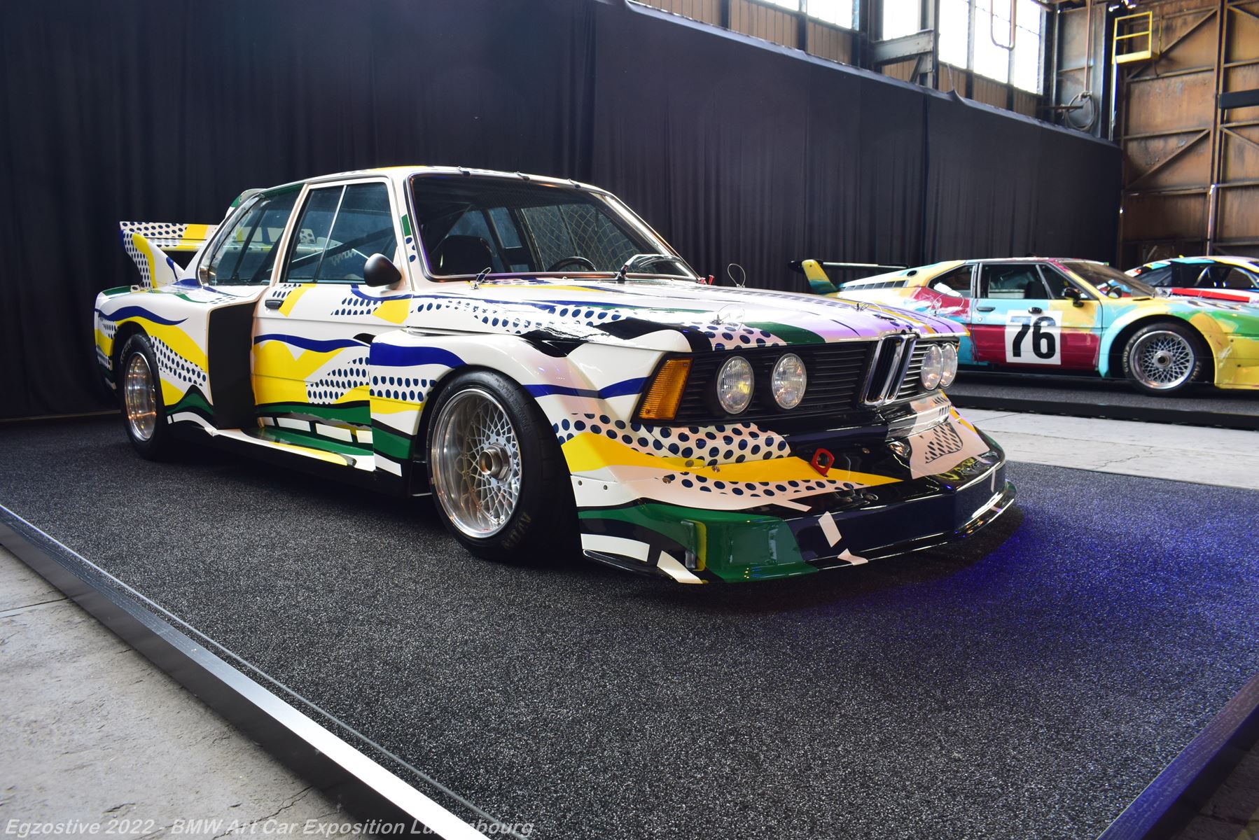  M3 Group A Art Car Museum アートカー 絶版稀少 The comprehensive BMW Art Car exhibition in Luxembourg left us