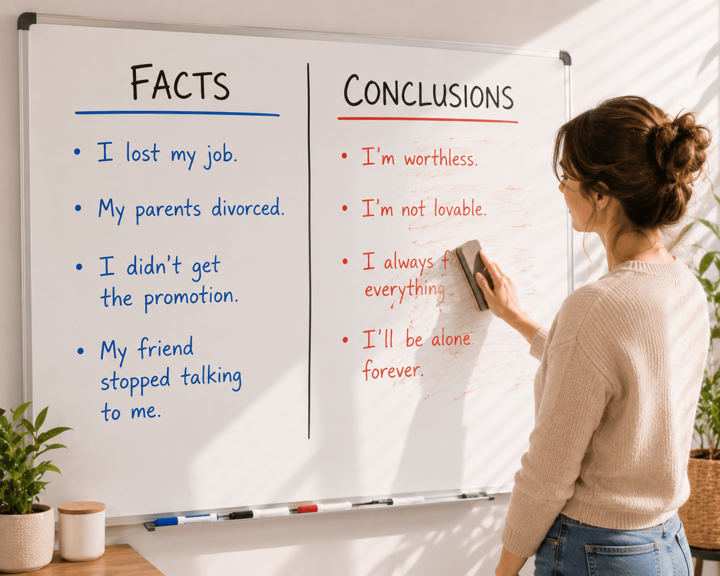 Erasing Limiting Conclusions

