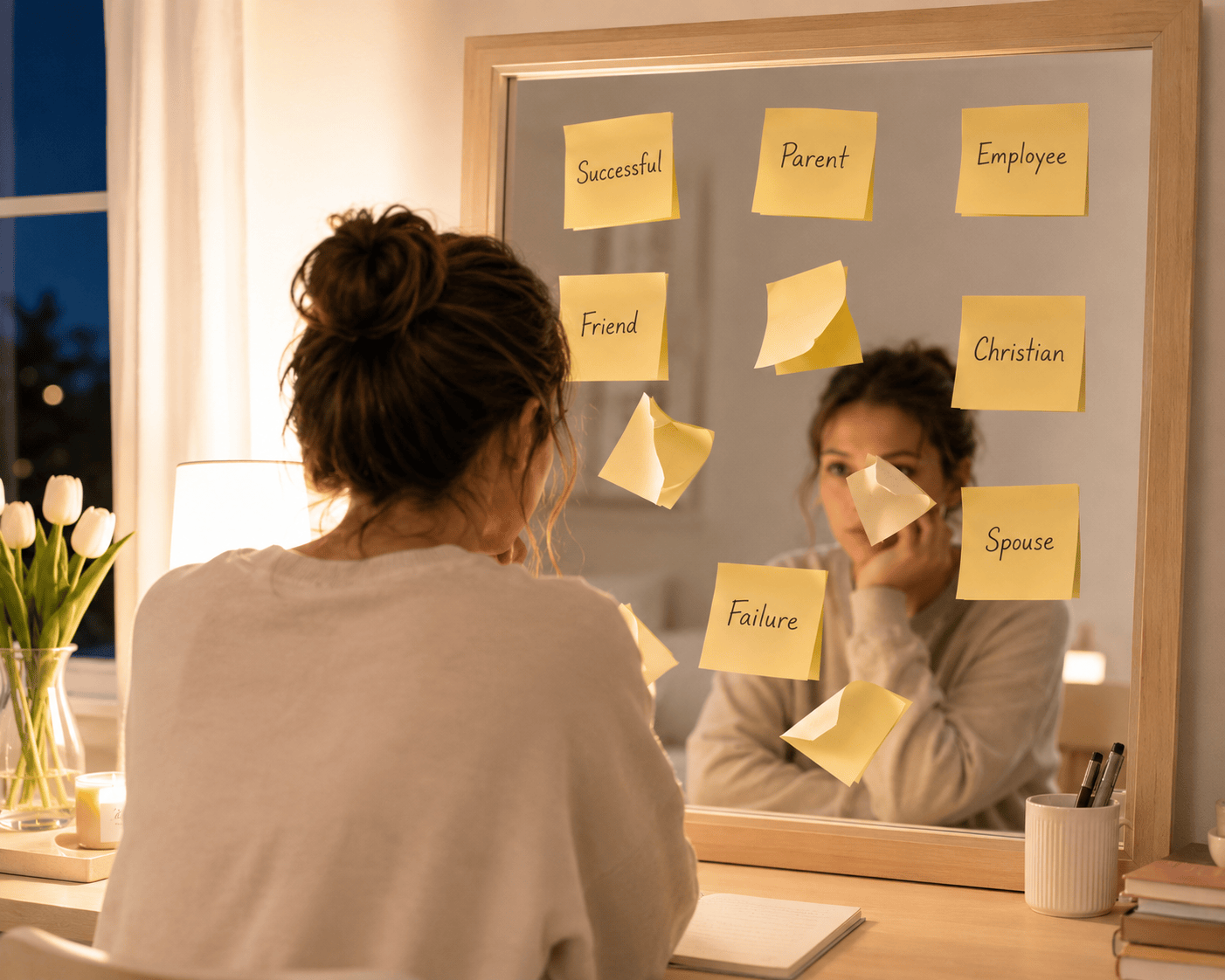 Many people spend years defining themselves by what they do rather than by who they are. 