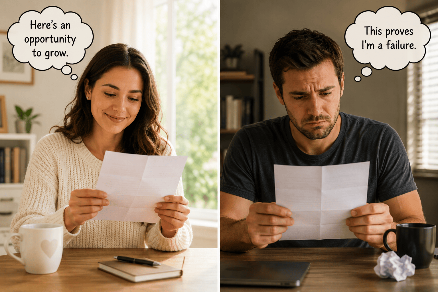 Two Mindsets, One Letter