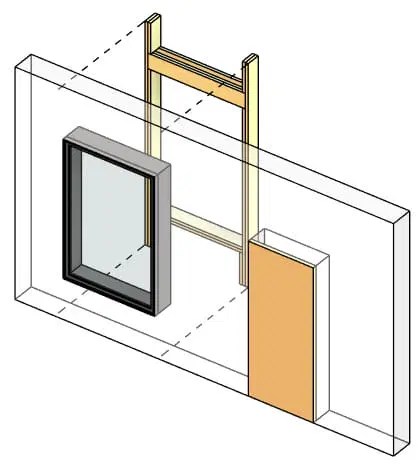Workflow Create Rectangular Wall Opening For Horizontal Pipes From A - City Texture Collection - Mobile Quality