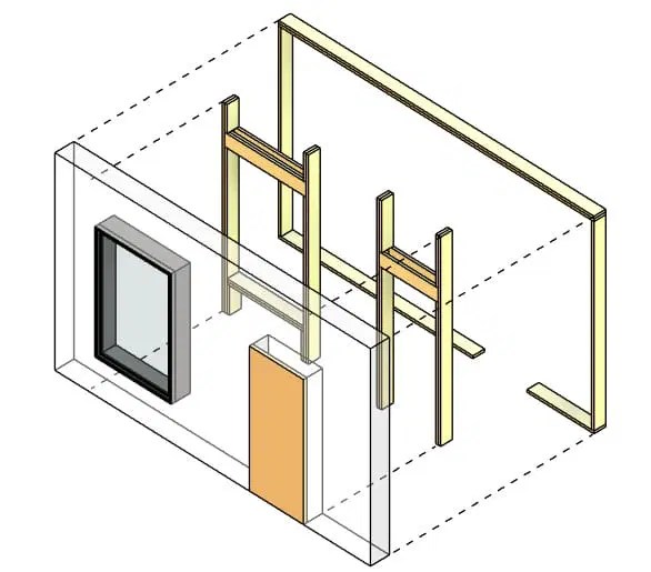 Workflow Create Rectangular Wall Opening For Horizontal Pipes From A - Ultra HD City Texture - Ultra HD