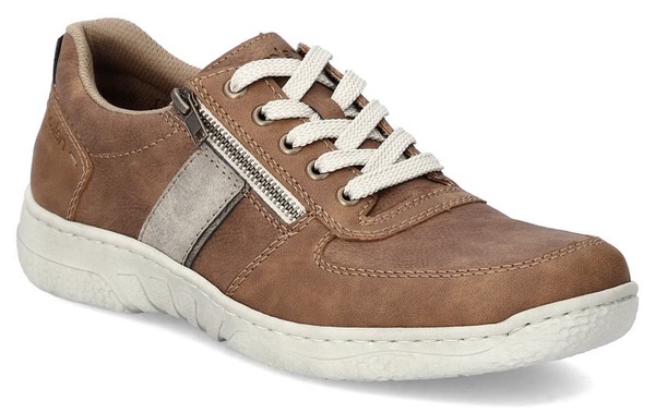 Rieker Tan Lace Up Shoe