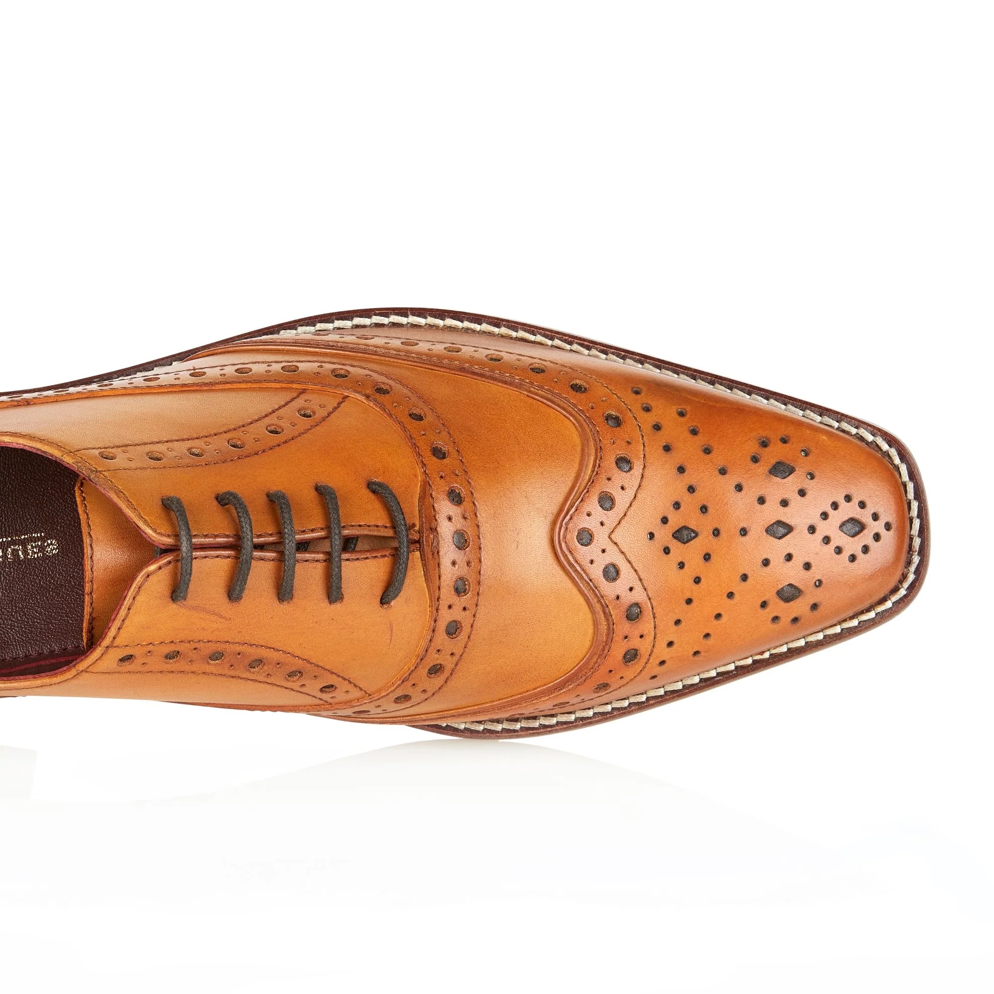 London Brogue Sidney Tan Brogue