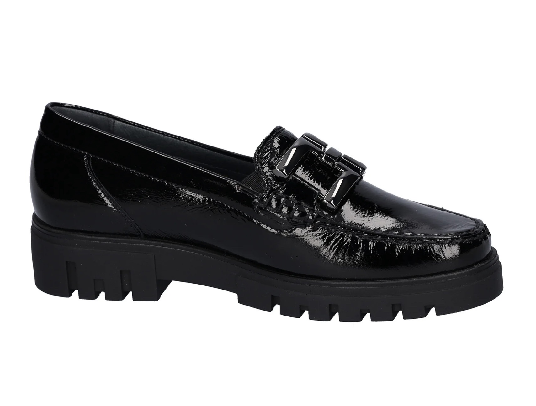 Waldlaufer H-Serena Black Loafer