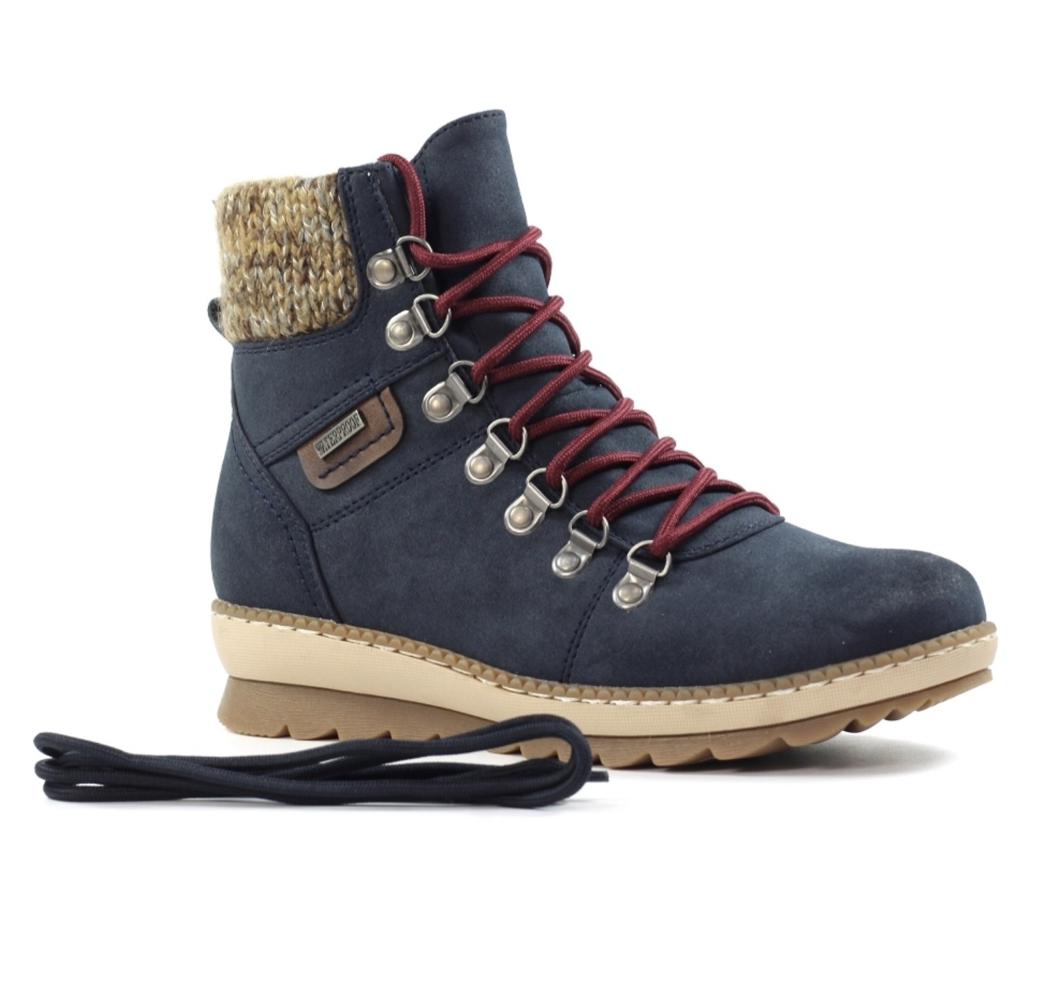 Lunar Candy Navy Ankle boot