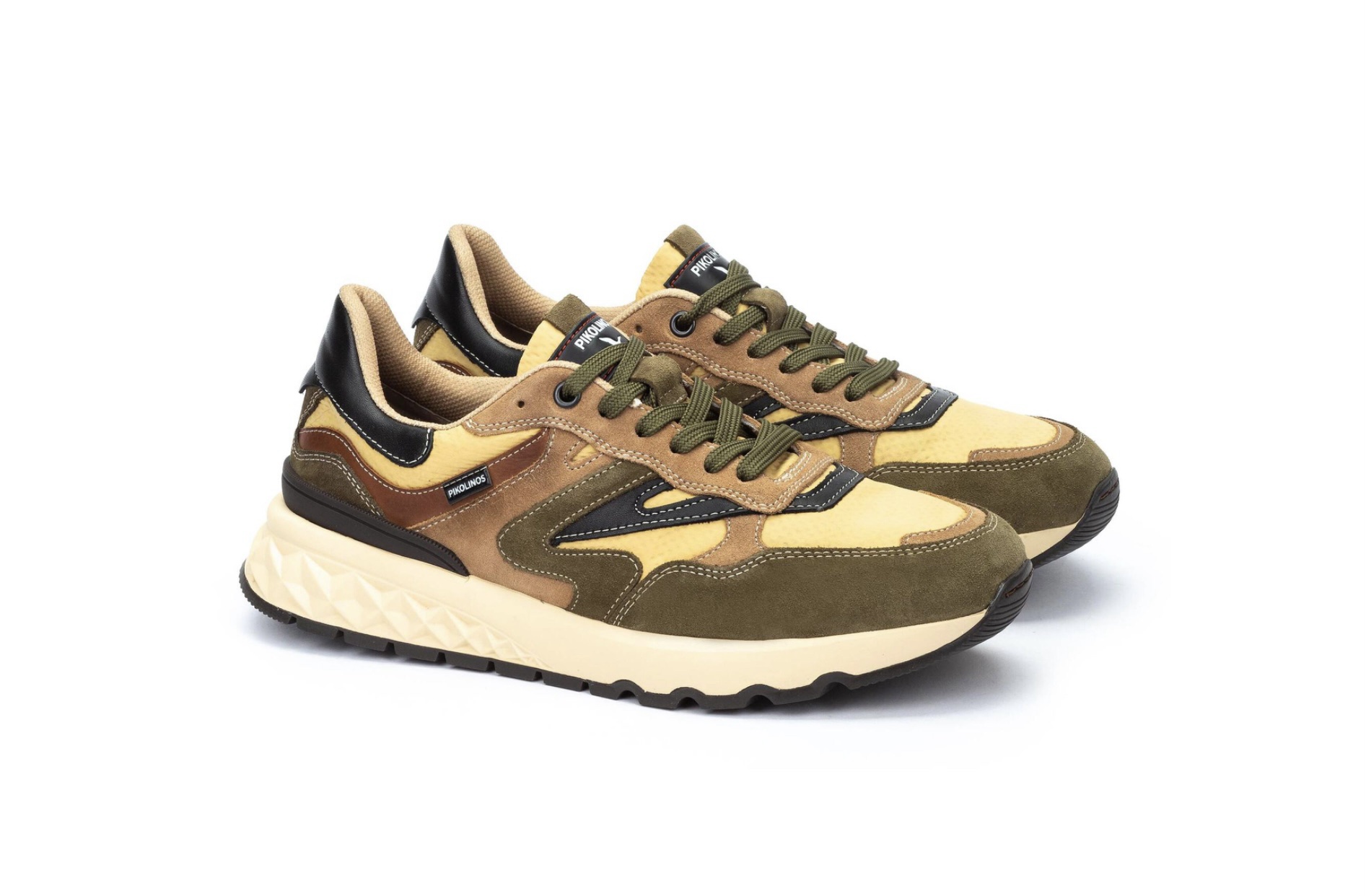 Pikolinos Aranda Khaki Trainer