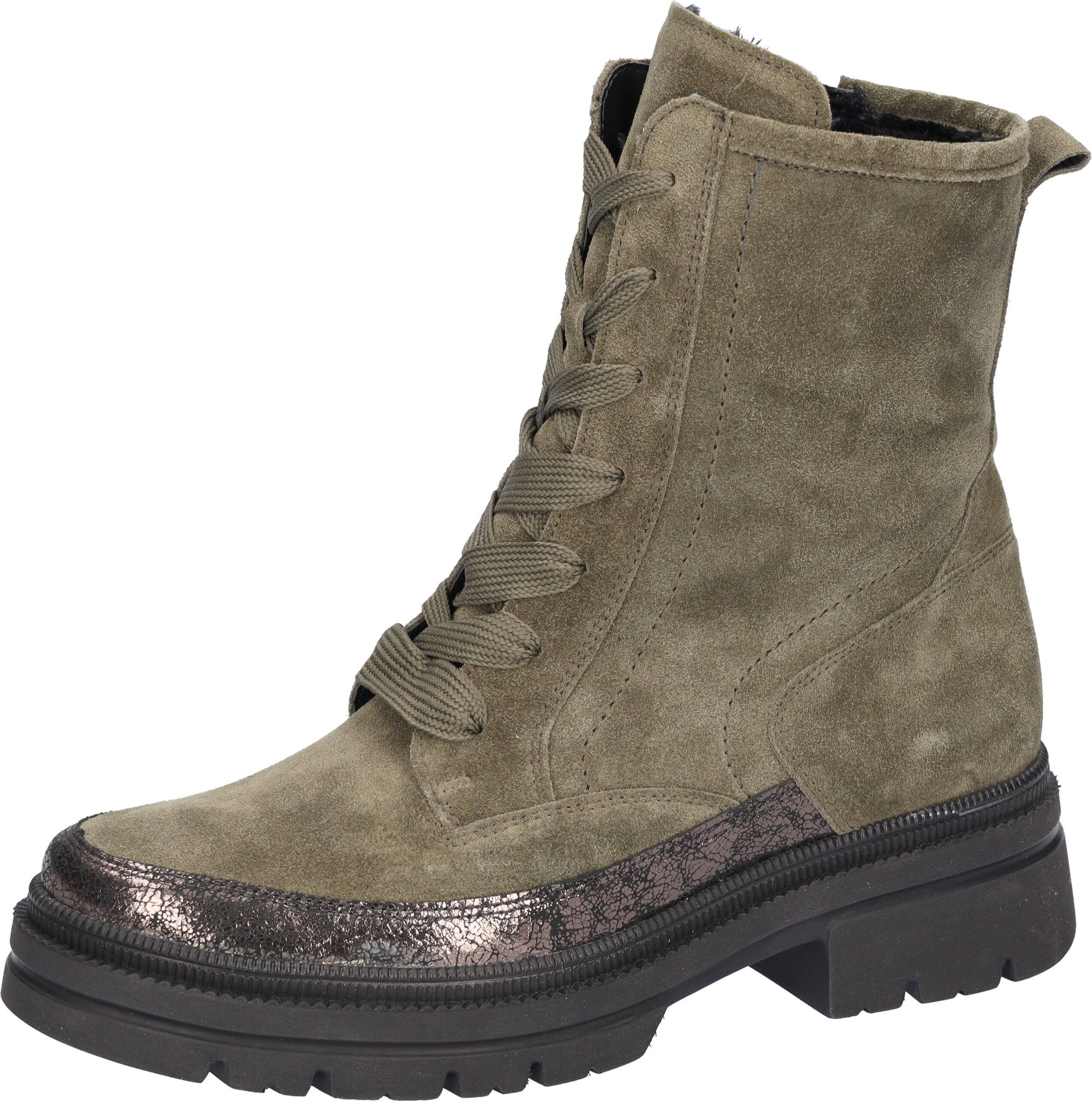 Waldlaufer H-amara Khaki Ankle Boot