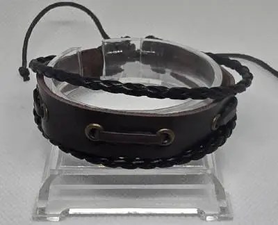 PU-Leer Armband Bruin