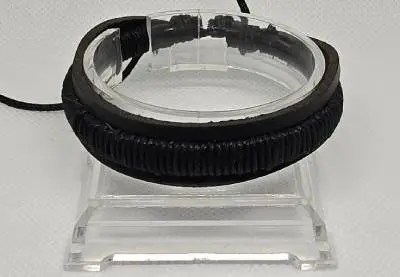 PU-Leer Armband Zwart