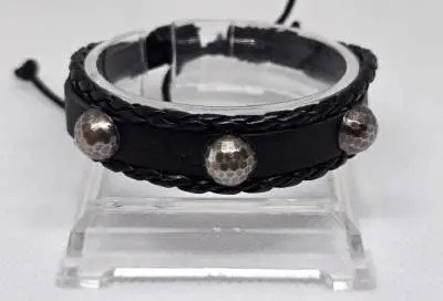 PU-Leer Armband Studs