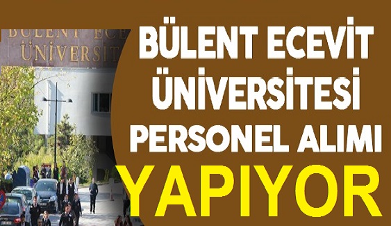 ZONGULDAK BÜLENT ECEVİT ÜNİVERSİTESİ PERSONEL ALIM DUYURUSU LİSE ÖNLİSANS LİSANS KPSS 60 PUAN