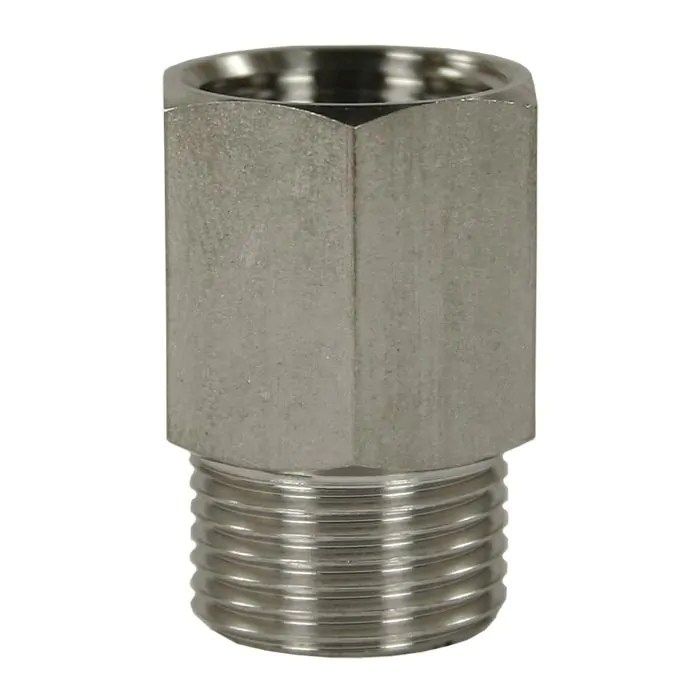 3/8"F x 3/8"M - Extension Nipple adaptor (stainless steel)