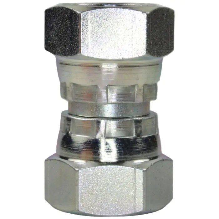 1/2"F x 3/8"F - Swivel Adaptor (Steel)