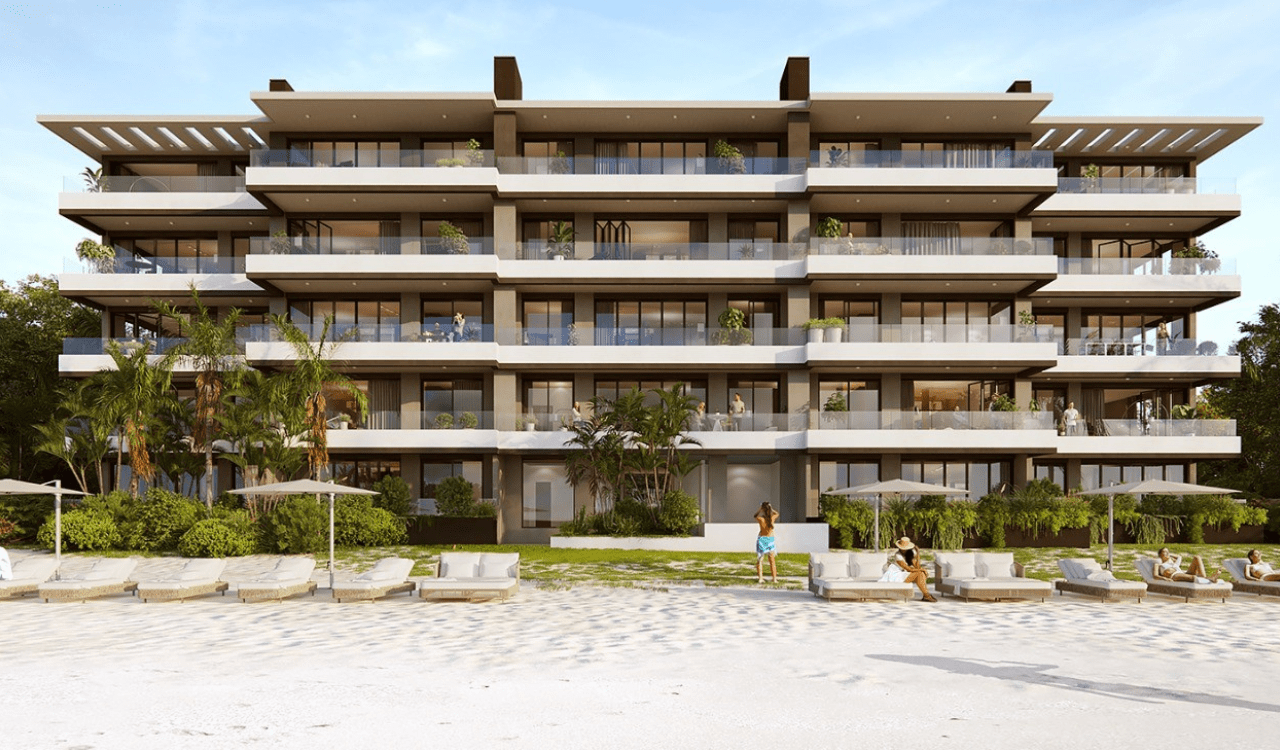 6 storied residential resort-like building