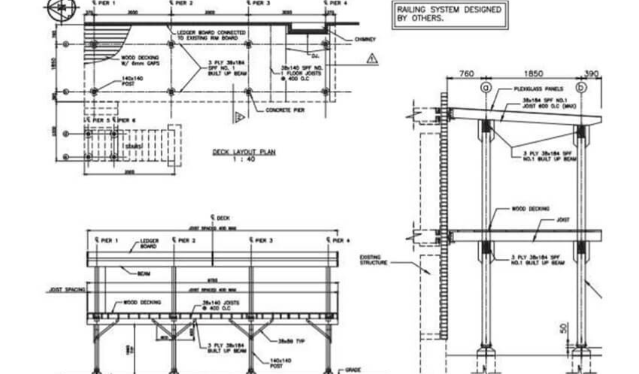 Deck Design Bernbridge Rd, Markham, Ontario